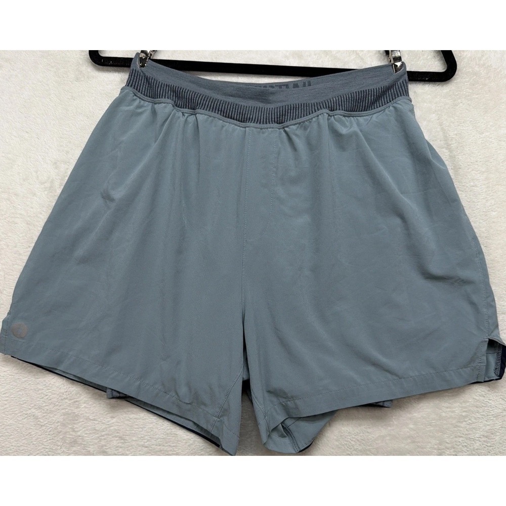 Smartwool Running Shorts Mens Medium Lined Athletic Training Merino Wool Gray